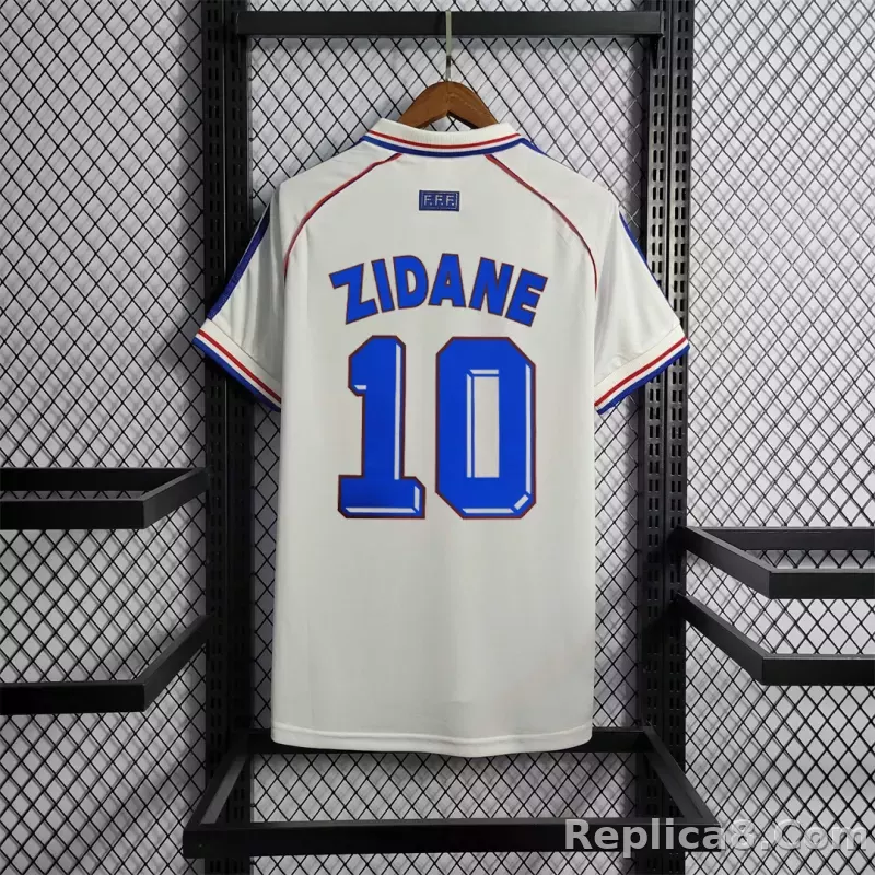 1998 France World Cup Away Retro Jersey - detail