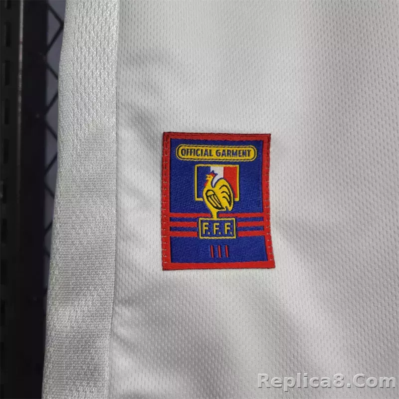 1998 France World Cup Away Retro Jersey - detail