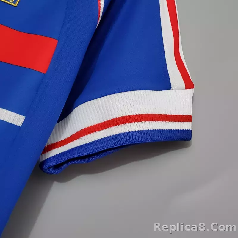 1998 France World Cup Home Retro Jersey - detail