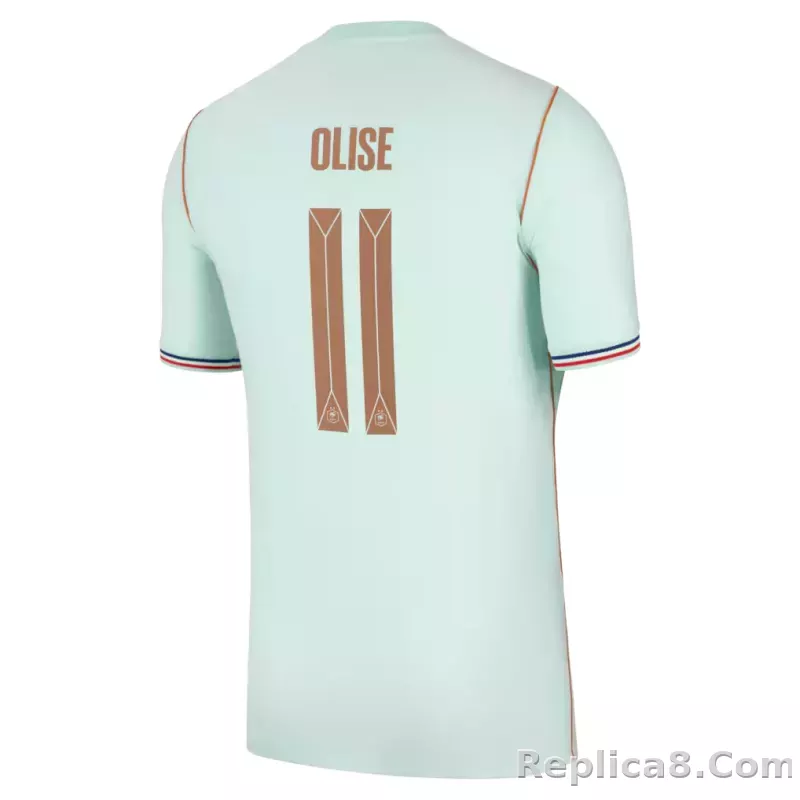 Maillot France Nike FFF Extérieur Stadium 26 avec flocage Olise 11 - detail