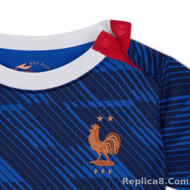 2026 France Home World Cup Soccer Kids Kit Jersey+Shorts+Socks - detail