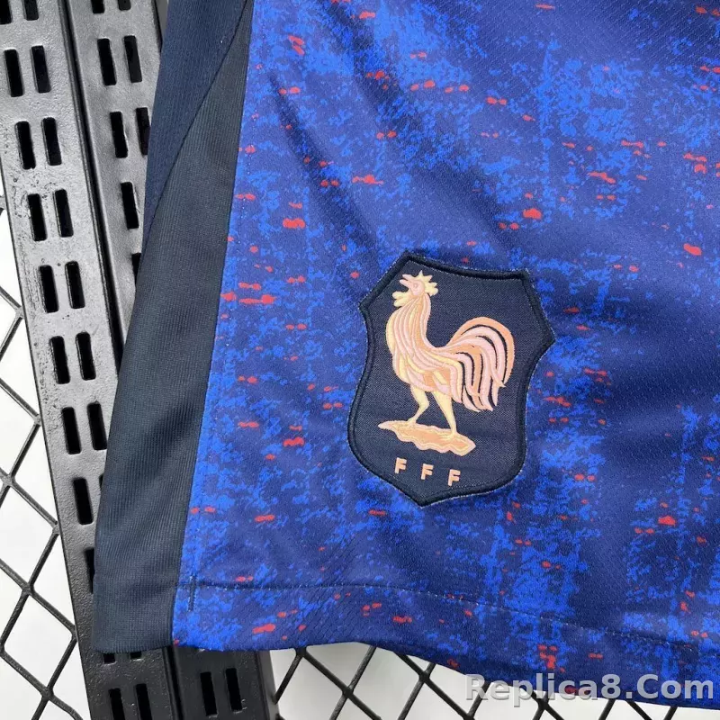 2026 France Home World Cup Soccer Shorts - detail