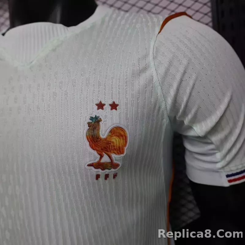 2026 France Away World Cup Soccer Jersey Authentic Shirt - detail