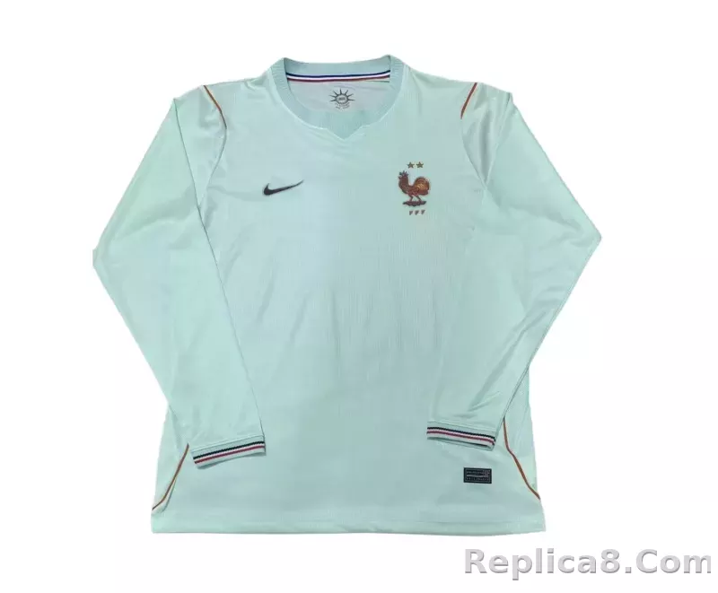 2026 France Away World Cup Soccer Jersey Long Sleeve