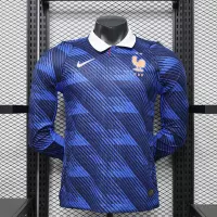 2026 France Home World Cup Soccer Jersey Authentic Shirt Long Sleeve - view 1