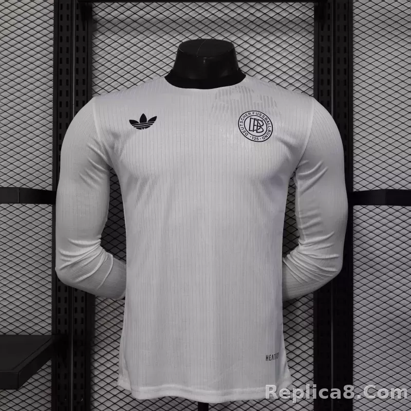 2025 Germany Soccer Jersey Authentic Shirt 125th Anniversary Long Sleeve