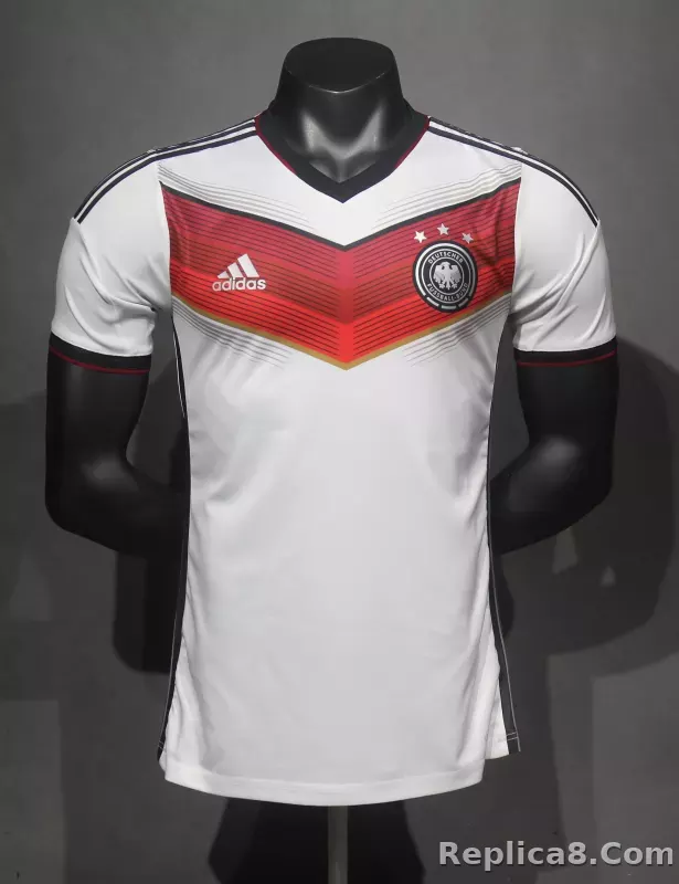 2014 Germany World Cup Home Retro 3 Stars Jersey Player Edition
