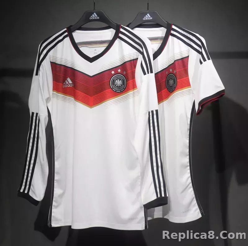 2014 Germany World Cup Home Retro 3 Stars Jersey Player Edition - detail