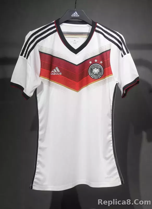 2014 Germany World Cup Home Retro 3 Stars Jersey Player Edition - detail