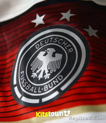 2014 Germany World Cup Home Retro 3 Stars Jersey Player Edition - detail