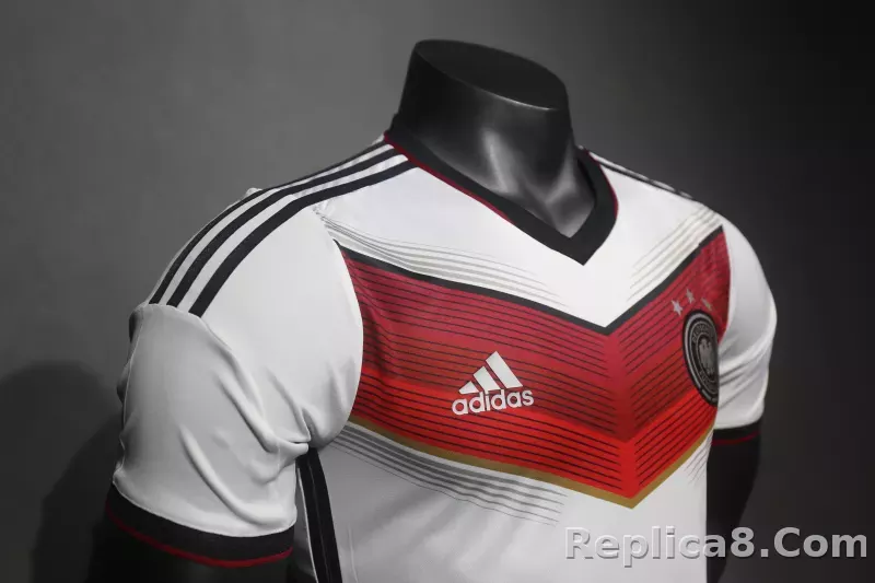 2014 Germany World Cup Home Retro 3 Stars Jersey Player Edition - detail