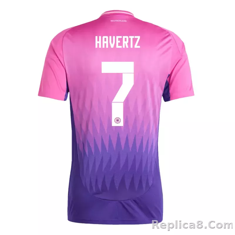 2024 Germany HAVERTZ #7  Euro Cup Away Soccer Jersey