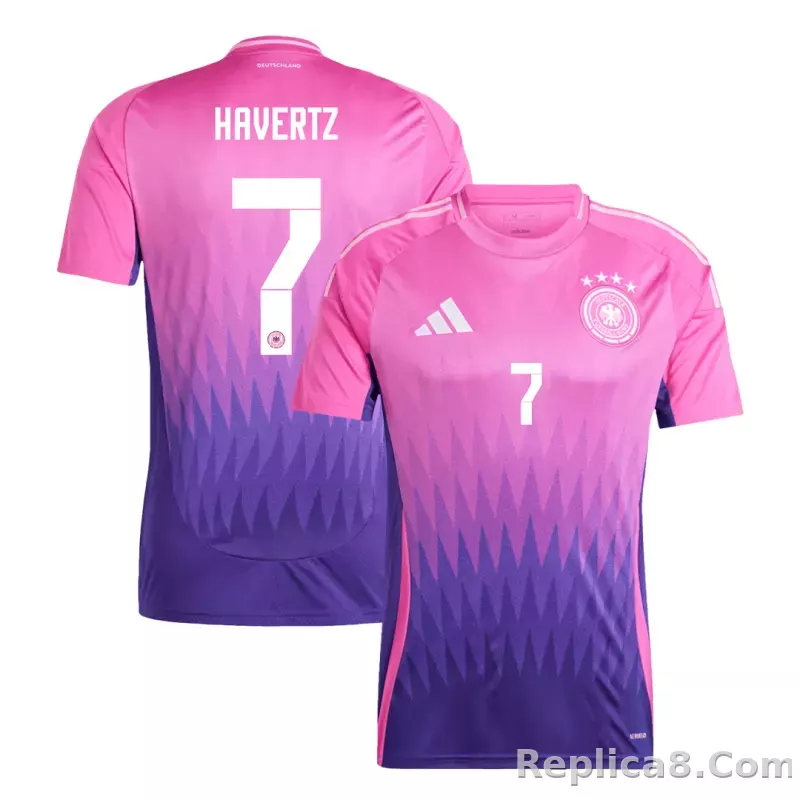 2024 Germany HAVERTZ #7  Euro Cup Away Soccer Jersey - detail