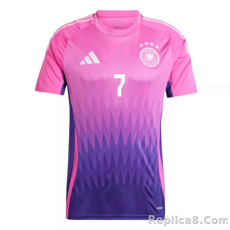 2024 Germany HAVERTZ #7  Euro Cup Away Soccer Jersey - detail