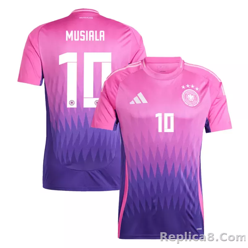 2024 Germany MUSIALA #10  Euro Cup Away Soccer Jersey - detail