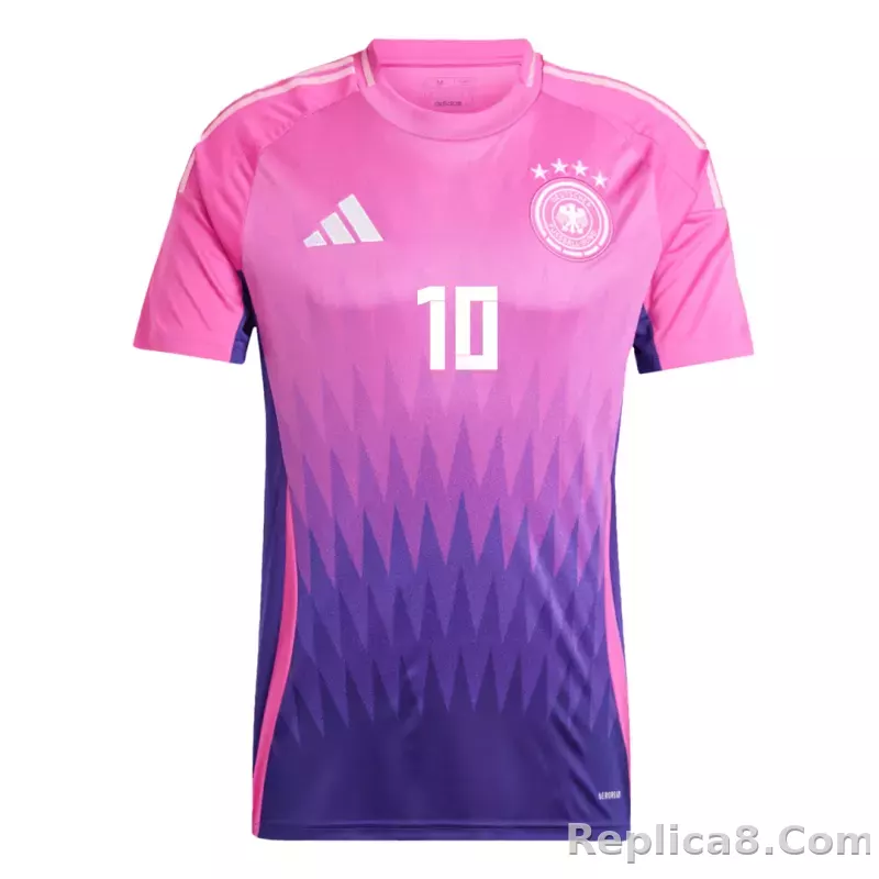 2024 Germany MUSIALA #10  Euro Cup Away Soccer Jersey - detail