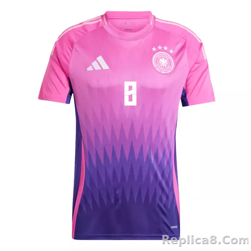 2024 Germany KROOS #8  Euro Cup Away Soccer Jersey - detail