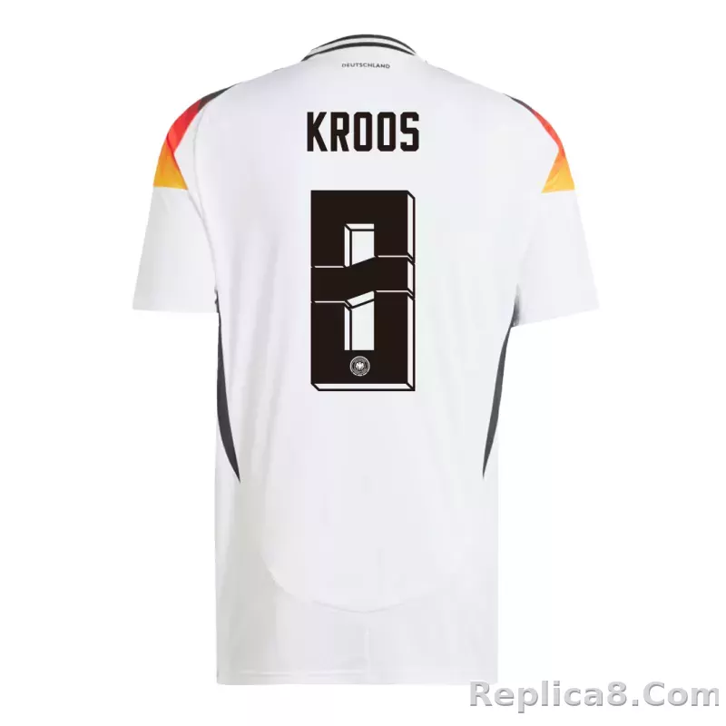 2024 Germany KROOS #8 Euro Cup Home Football Jersey