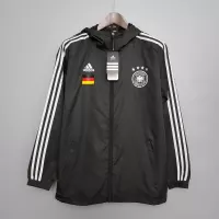 2021 Windbreaker Soccer Jersey Germany Black - view 7
