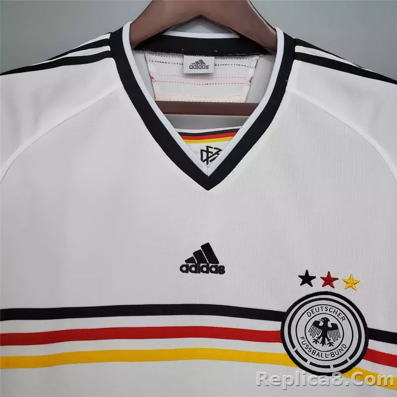 1998 Germany World Cup Home Retro Jersey - detail