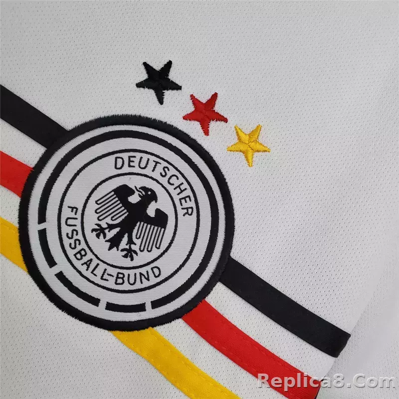 1998 Germany World Cup Home Retro Jersey - detail