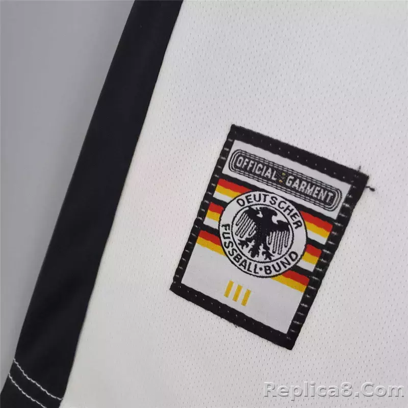 1998 Germany World Cup Home Retro Jersey - detail