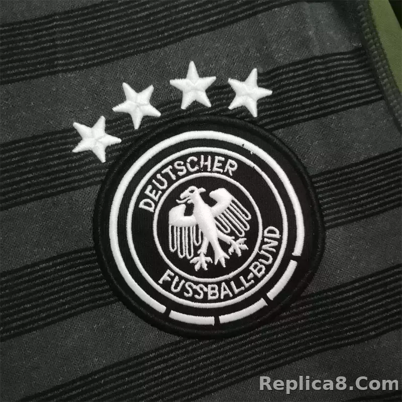 2016 Germany Home Retro Jersey - detail