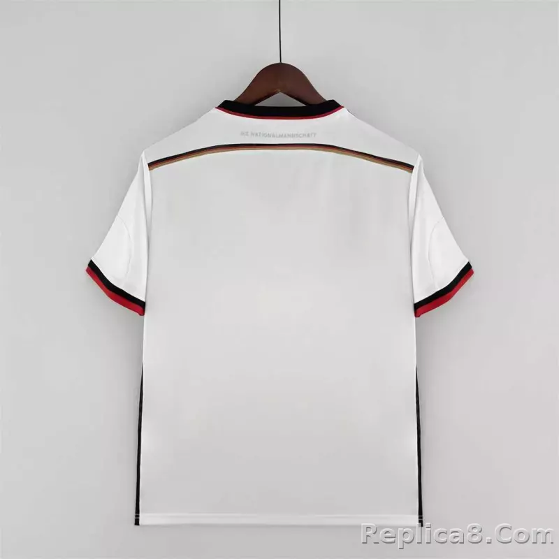 2014 Germany World Cup Home Retro 3 Stars Jersey - detail