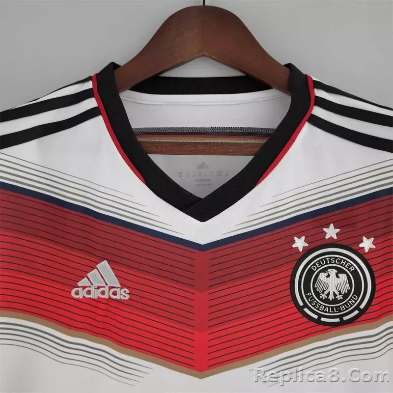 2014 Germany World Cup Home Retro 3 Stars Jersey - detail