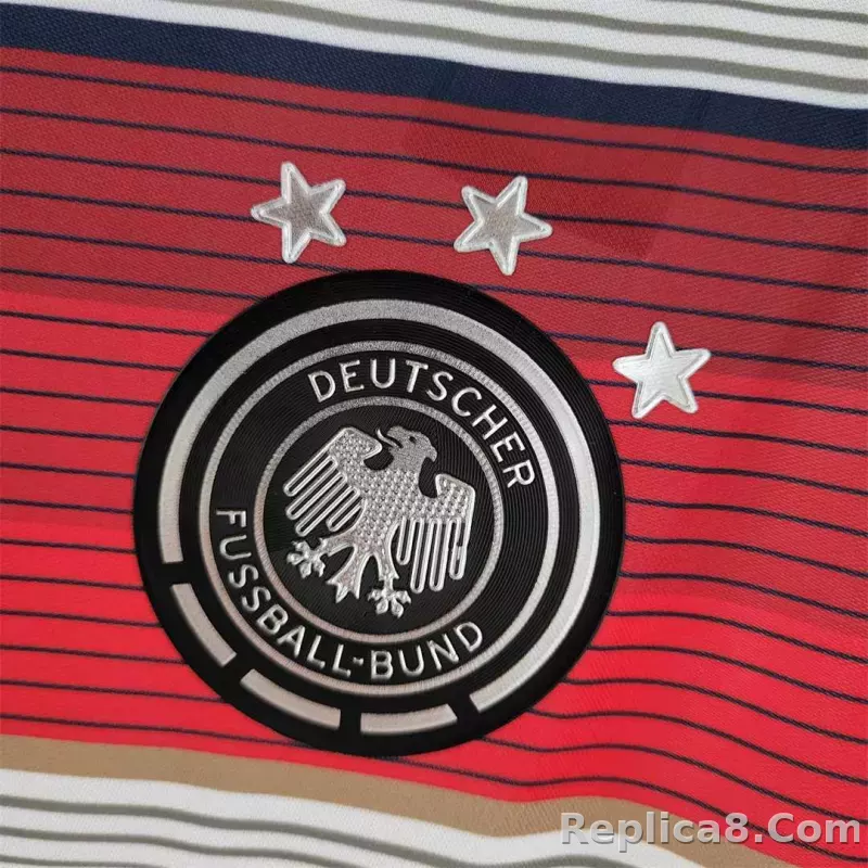 2014 Germany World Cup Home Retro 3 Stars Jersey - detail