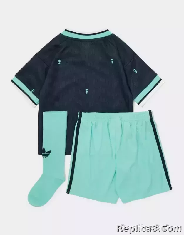 2026 Germany Away World Cup Soccer Kids full Kit Jersey+Shorts+Socks - detail