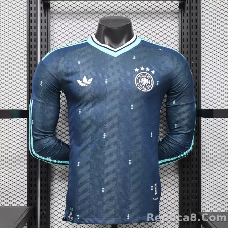 25-26 Germany Away Soccer Jersey Authentic Shirt Long Sleeve