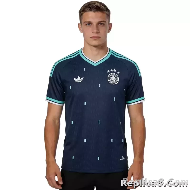 2026 Germany Away Soccer Adult Kit Jersey+Shorts - detail