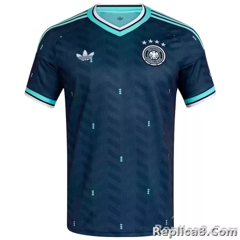 2026 Germany Away Soccer Adult Kit Jersey+Shorts - detail