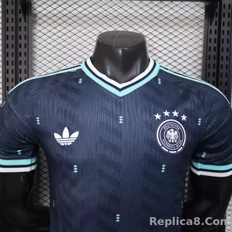 25-26 Germany Away Soccer Jersey Authentic Shirt - detail