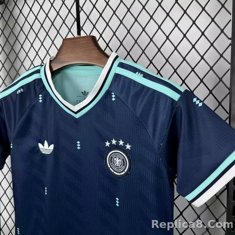 2026 Germany Away World Cup Soccer Kids Kit Jersey+Shorts - detail