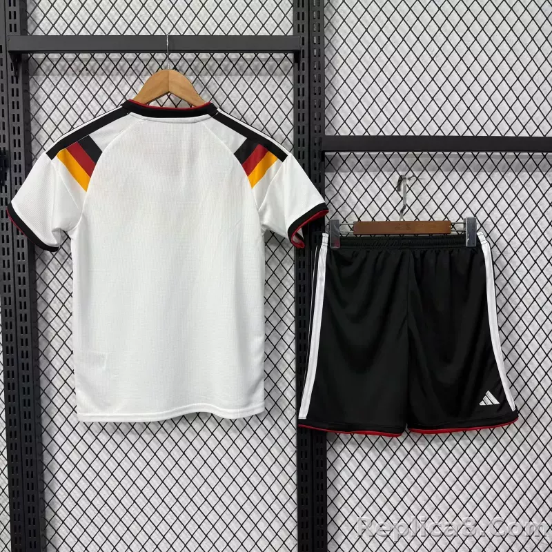 2026 Germany Home World Cup Soccer Kids Kit Jersey+Shorts - detail