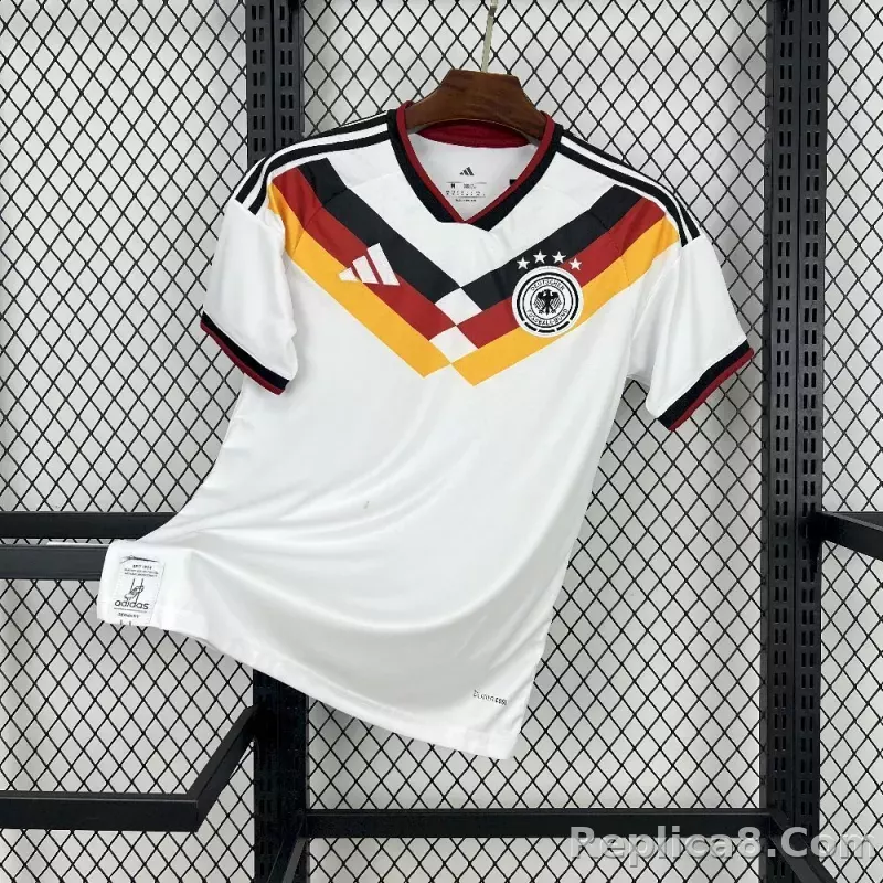 25-26 Germany Home Soccer Jersey Custom Shirt