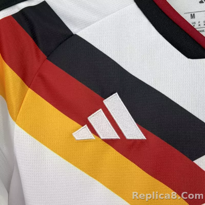 25-26 Germany Home Soccer Jersey Custom Shirt - detail