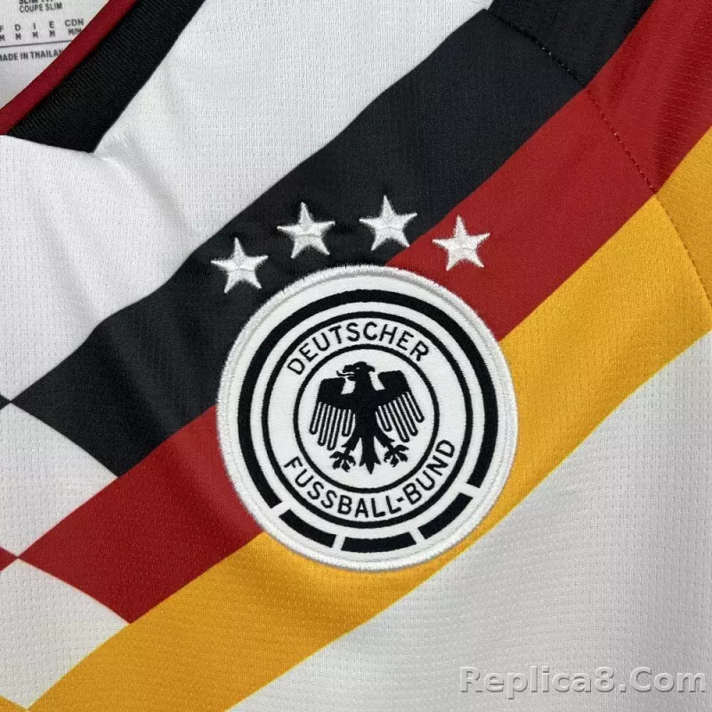25-26 Germany Home Soccer Jersey Custom Shirt - detail