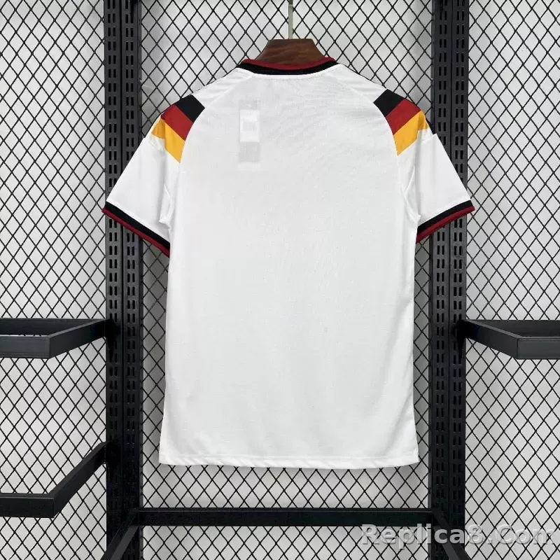 25-26 Germany Home Soccer Jersey Custom Shirt - detail
