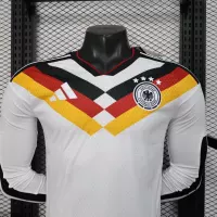 25-26 Germany Home Soccer Jersey Authentic Shirt Long Sleeve - view 4