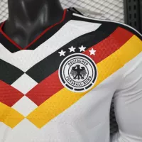 25-26 Germany Home Soccer Jersey Authentic Shirt Long Sleeve - view 6