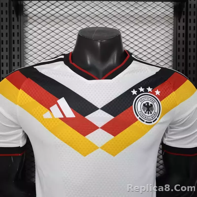 25-26 Germany Home Soccer Jersey Authentic Shirt - detail