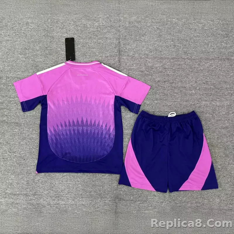 2024 Germany Euro Cup Away Kids Kit Jersey+Shorts - detail