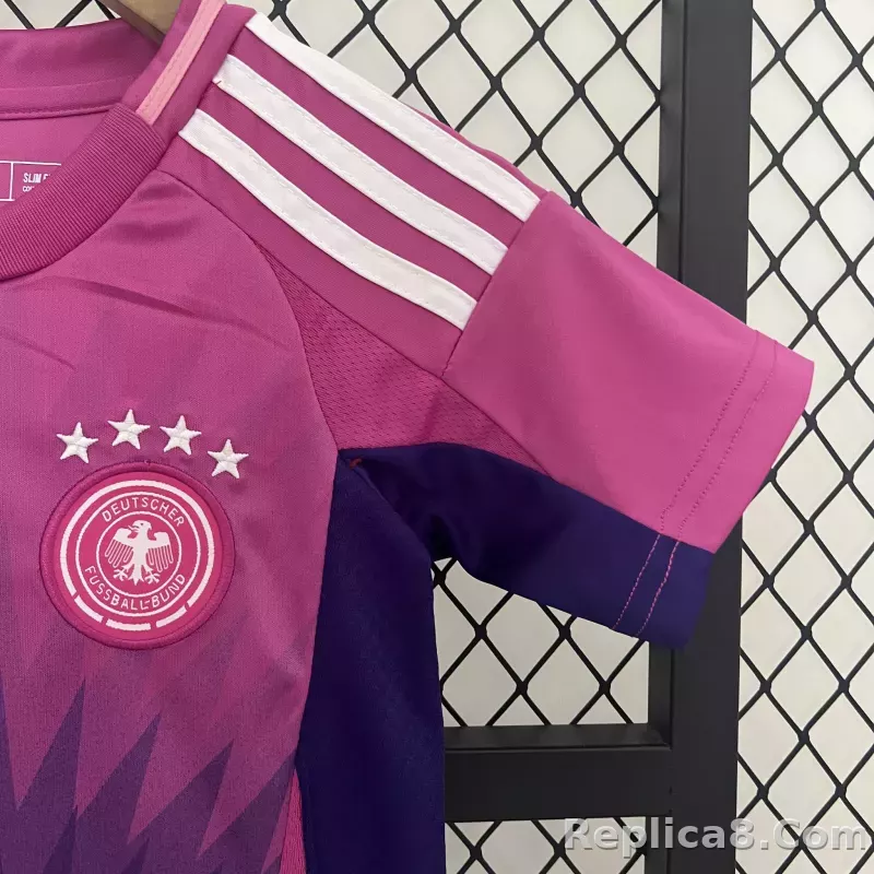 2024 Germany Euro Cup Away Kids Kit Jersey+Shorts - detail