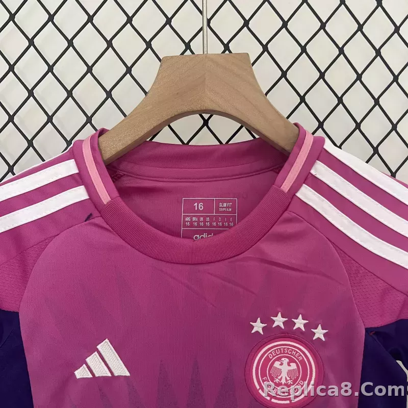 2024 Germany Euro Cup Away Kids Kit Jersey+Shorts - detail