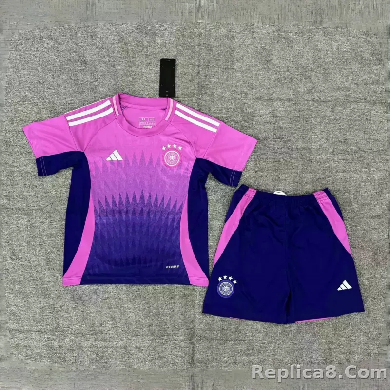 2024 Germany Euro Cup Away Kids Kit Jersey+Shorts - detail