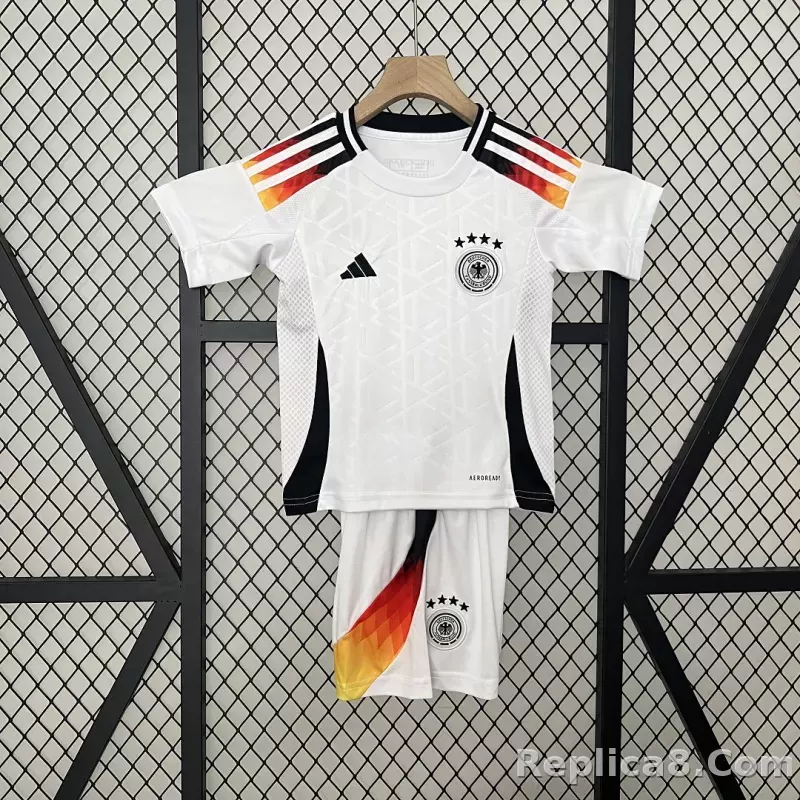 2024 Germany Euro Cup Home Kids Kit Jersey+Shorts