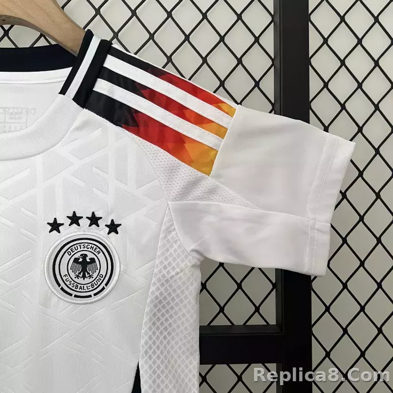 2024 Germany Euro Cup Home Kids Kit Jersey+Shorts - detail